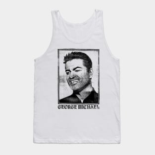 George Michael // Faded Vintage Look // Original Design Tank Top